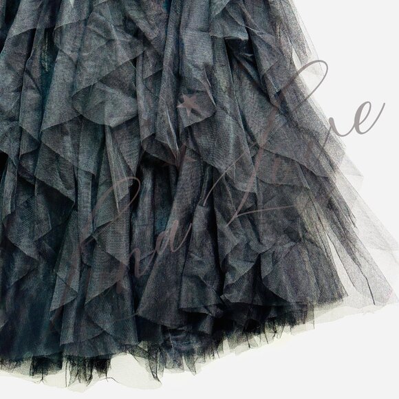 FOR LOVE & LEMONS Bustier Gown/Dress In Black NWT - Picture 6 of 13